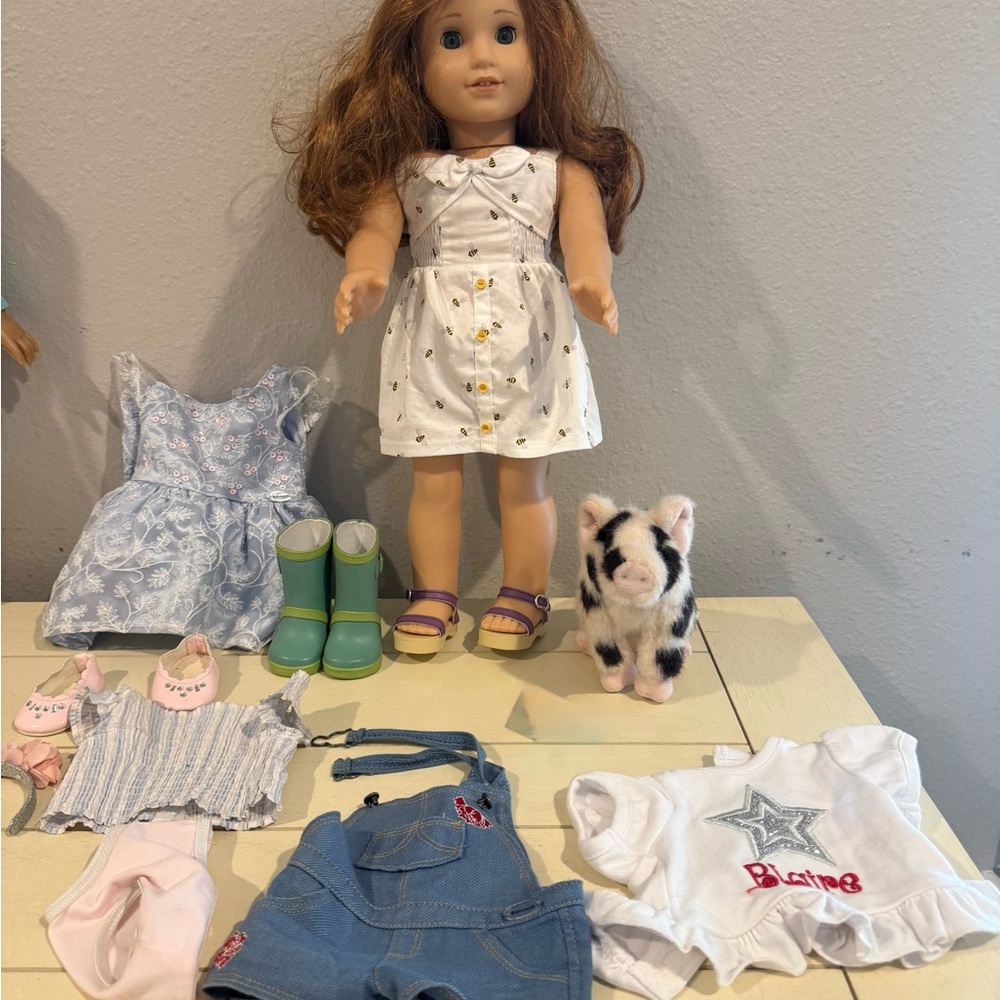 American Girl Doll Blair with accessories and clothes